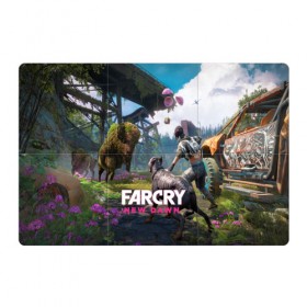 Магнитный плакат 3Х2 с принтом FARCRY:NEW DAWN в Петрозаводске, Полимерный материал с магнитным слоем | 6 деталей размером 9*9 см | far cry | far cry 5 | far cry new dawn | far cry primal | farcry | fc 5 | fc5 | game | new dawn | primal | игры | постапокалипсис | фар край | фар край 5