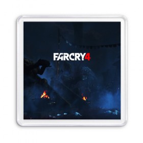 Магнит 55*55 с принтом FARCRY4 в Петрозаводске, Пластик | Размер: 65*65 мм; Размер печати: 55*55 мм | 