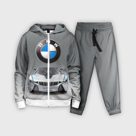Детский костюм 3D с принтом BMW Vision в Петрозаводске,  |  | Тематика изображения на принте: bmw | car | germany | motorsport | sports car | автомобиль | автоспорт | бмв | германия | спорткар