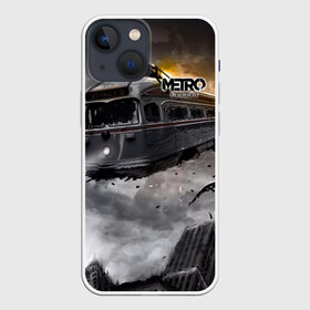 Чехол для iPhone 13 mini с принтом Metro Exodus в Петрозаводске,  |  | 2033 | 2035 | exodus | horror | metro | survival | артем | игры | исход | спарта | стелс | шутер | экшен