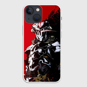 Чехол для iPhone 13 mini с принтом Goblin Slayer red and black в Петрозаводске,  |  | ahegao | anime | armor | blood | goblin | knight | manga | slayer | аниме | ахегао | гоблин | гоблинов | гоблины | доспехи | жрица | кровища | кровь | манга | мульт | мультик | ранобэ | рыцарь | сериал