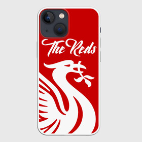 Чехол для iPhone 13 mini с принтом Ливерпуль в Петрозаводске,  |  | anfield | liverpool | liverpool fc | the reds | you ll never walk a | клубная | красные | ливерпуль | мерсисайдцы | фанатская | футбольная | футбольный клуб | футбольный клуб ливерпуль | энфилд