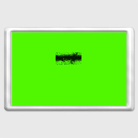 Магнит 45*70 с принтом Гранж зеленый в Петрозаводске, Пластик | Размер: 78*52 мм; Размер печати: 70*45 | кислотные костюмы | кислотные цвета | неон | флуоресцентные принты