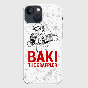 Чехол для iPhone 13 mini с принтом Baki the Grappler в Петрозаводске,  |  | ahegao | anime | baki | fighter | grappler | manga | the | аниме | анимешники | анимешнику | ахегао | баки | боевые | боец | бойцы | доппо | драки | искусства | манга | мульт | мультик | сериал | хамма | юдзиро