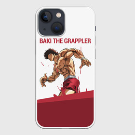 Чехол для iPhone 13 mini с принтом Боец Баки в Петрозаводске,  |  | ahegao | anime | baki | fighter | grappler | manga | the | аниме | анимешники | анимешнику | ахегао | баки | боевые | боец | бойцы | доппо | драки | искусства | манга | мульт | мультик | сериал | хамма | юдзиро