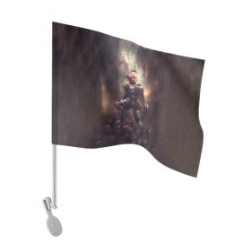 Флаг для автомобиля с принтом Goblin Slayer в Петрозаводске, 100% полиэстер | Размер: 30*21 см | dark | fantasy | goblin | manga | onna | priest | priestess | shinkan | slayer | аниме | гоблинов | жрица | манга | онна | ранобэ | синкан | сэйнэн | тёмное | фэнтези