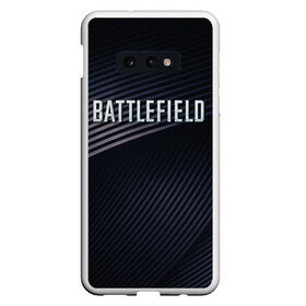 Чехол для Samsung S10E с принтом BATTLEFIELD в Петрозаводске, Силикон | Область печати: задняя сторона чехла, без боковых панелей | battlefield | бателфилд | игра | компьютерная игра | надпись | поле битвы | стрелялка | шутер