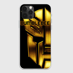 Чехол для iPhone 12 Pro с принтом BUMBLEBEE в Петрозаводске, силикон | область печати: задняя сторона чехла, без боковых панелей | bumblebee | автобот | бамблби | герой | камаро | прайм | робот | трансформеры | фильм | шевроле