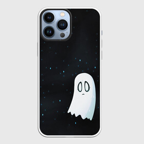 Чехол для iPhone 13 Pro Max с принтом A Lonely Ghost в Петрозаводске,  |  | Тематика изображения на принте: ghost | sans | undertale | азриэль | андайн | гастер | надоедливая собака | одиночество | папирус | приведение | санс | скелет | сноудрейк