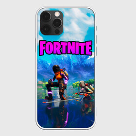 Чехол для iPhone 12 Pro с принтом Fortnite повозка в Петрозаводске, силикон | область печати: задняя сторона чехла, без боковых панелей | fortnite | game | битва | игра | камуфляж | король | огонь | фортнайн | фортнайт