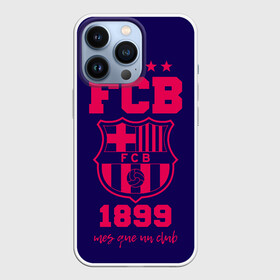 Чехол для iPhone 13 Pro с принтом Барселона в Петрозаводске,  |  | Тематика изображения на принте: barca | barcelona | barsa | fc barcelona | барса | барселона | боле | испания | каталонцы | клубная | лалига | сине гранатовые | фанатская | форма | футбол | футбольная | футбольный клуб