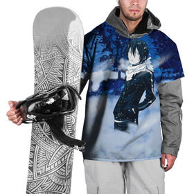 Накидка на куртку 3D с принтом Бездомный Бог в Петрозаводске, 100% полиэстер |  | delivery god | milkshake kazubisha | noragami | yato | yukine | бездомный бог | бисямон | дайкоку | кадзума | манга | маю | нора | норагами | тэндзин | хиери ики | юкинэ | ято