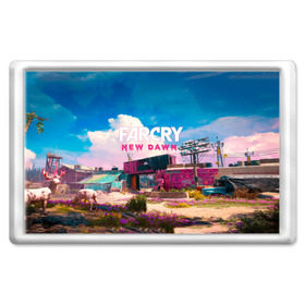 Магнит 45*70 с принтом Far Cry New Dawn в Петрозаводске, Пластик | Размер: 78*52 мм; Размер печати: 70*45 | 