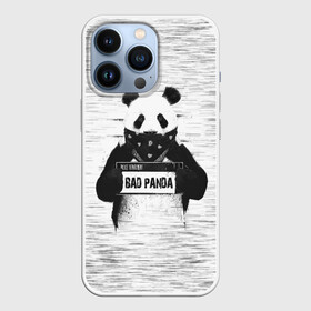 Чехол для iPhone 13 Pro с принтом BAD PANDA в Петрозаводске,  |  | bad | bear | panda | медведь | панда