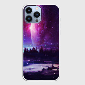 Чехол для iPhone 13 Pro Max с принтом Северный закат в Петрозаводске,  |  | galaxy | nebula | neon | space | star | абстракция | вселенная | галактика | звезда | звезды | космический | неон | неоновый | неоновый космос | планеты