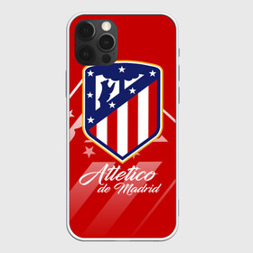 Чехол для iPhone 12 Pro Max с принтом Атлетико Мадрид в Петрозаводске, Силикон |  | atletico de madrid | atletico madrid | атлетико | атлетико мадрид | болельщи | испания | клубная | красно белые | лалига | мадрид | матрасники | фанатская | форма | футбол | футбольная