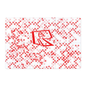 Магнитный плакат 3Х2 с принтом Roblox в Петрозаводске, Полимерный материал с магнитным слоем | 6 деталей размером 9*9 см | Тематика изображения на принте: dynablocks | roblox | robux | белый | блоки | вселенная | герои | красный | кубики | роблокс | симулятор