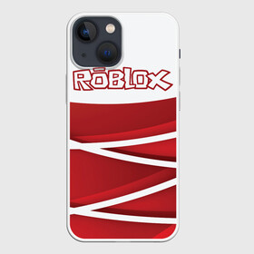 Чехол для iPhone 13 mini с принтом Роблокс в Петрозаводске,  |  | dynablocks | roblox | robux | белый | блоки | вселенная | герои | красный | кубики | роблокс | симулятор