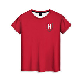 Женская футболка 3D с принтом Harvard University в Петрозаводске, 100% полиэфир ( синтетическое хлопкоподобное полотно) | прямой крой, круглый вырез горловины, длина до линии бедер | harvard university | гарвард | колледж | образование | студенты | сша | университет | школа