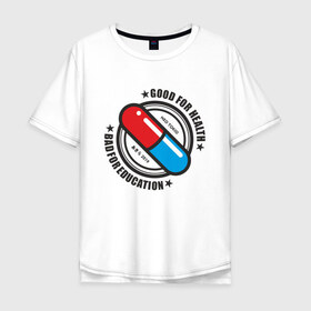 Мужская футболка хлопок Oversize с принтом КАНЕДА СТАЙЛ в Петрозаводске, 100% хлопок | свободный крой, круглый ворот, “спинка” длиннее передней части | akira | акира | аниме | дизайн | дизайнерская | капсула | молодежная | фанарт