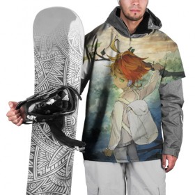 Накидка на куртку 3D с принтом The Promised Neverland в Петрозаводске, 100% полиэстер |  | Тематика изображения на принте: 