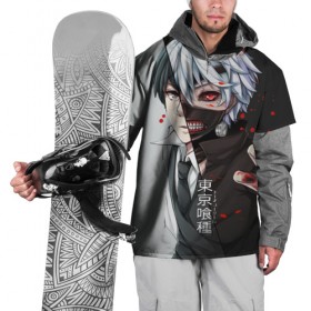 Накидка на куртку 3D с принтом Токийский гуль - Характер в Петрозаводске, 100% полиэстер |  | ccg | tokyo ghoul | tokyo ghoul:jack | аниме | аниме токийский гуль | антэйк | аогири | аято | гули | какухо | куинкс | кэн канэки | манга | норо | сасаки хайсэ | току | футболка аниме | ямори