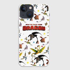 Чехол для iPhone 13 mini с принтом Как приручить дракона в Петрозаводске,  |  | dragon | беззубик | викинги | дракон | мульт | мультфильм | фэнтези