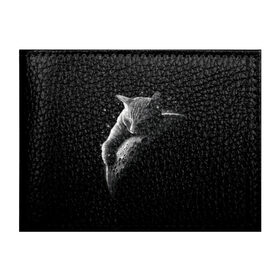 Обложка для студенческого билета с принтом Спящий Кот на Луне в Петрозаводске, натуральная кожа | Размер: 11*8 см; Печать на всей внешней стороне | вселенная | звезды | космос | котейка | котенок | котэ | котя | лапочка | луна | милый | мимими | ночь | прелесть | сон | спутник