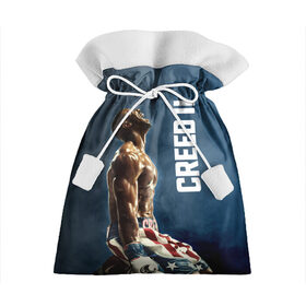 Подарочный 3D мешок с принтом Creed 2 в Петрозаводске, 100% полиэстер | Размер: 29*39 см | creed | jordan | lundgren | stallone | бальбоа | бокс | джордан | крид | лундгрен | ринг | рокки | сильвестр | сталлоне