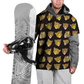Накидка на куртку 3D с принтом Леопарды в Петрозаводске, 100% полиэстер |  | animal | big | cat | cats | leopard | nature | pattern | predator | wild | дикий | животное | кошка | кошки | леопард | леопарды | паттерн | природа | узор | хищник | хищники