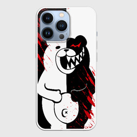 Чехол для iPhone 13 Pro с принтом Monokuma вторая сущность в Петрозаводске,  |  | Тематика изображения на принте: ahegao | anime | bear | blood | danganronpa | derector | despair | girls | happy | havoc | manga | monokuma | panda | red | robot | trigger | ultra | аниме | ахегао | директор | кровь | манга | медведь | монокума | панда | робот