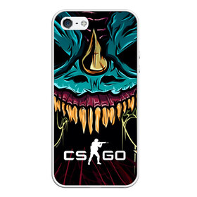 Чехол для iPhone 5/5S матовый с принтом CS GO hyper beast skin в Петрозаводске, Силикон | Область печати: задняя сторона чехла, без боковых панелей | beast | counterstike | csgo | hyper | hyperbeast | m4a1s | steam | винтовка | контра | кс | ксго | шмотки