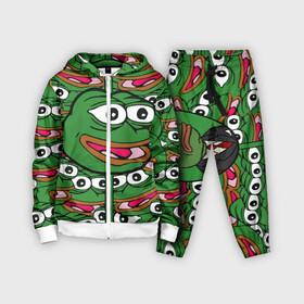 Детский костюм 3D с принтом Good   Sad frog в Петрозаводске,  |  | bad | dab | frog | good | kek | pepe | sad | кек | лягушка | мем | мемы | пепе | со смыслом | фрог