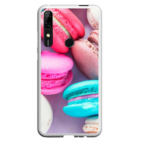 Чехол для Honor P Smart Z с принтом Macaroons в Петрозаводске, Силикон | Область печати: задняя сторона чехла, без боковых панелей | almond | cookie | dessert | food | macaroons | maccarone | maccherone | десерт | еда | макарон | макарони | макароны | макарун | макаруны | миндаль | миндальный | орех | печенье | сладкое | сладости