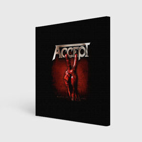 Холст квадратный с принтом Accept в Петрозаводске, 100% ПВХ |  | accept | heavy metal | power metal | группы | метал | музыка | пауэр метал | рок | хэви метал