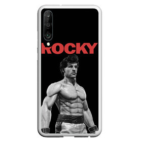 Чехол для Honor P30 с принтом ROCKY в Петрозаводске, Силикон | Область печати: задняя сторона чехла, без боковых панелей | Тематика изображения на принте: creed | jordan | lundgren | mix fight | mixfight | stallone | ufc | бальбоа | бокс | джордан | крид | лундгрен | мышцы | ринг | роки | рокки | сильвестр | сталлоне | сталоне