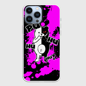 Чехол для iPhone 13 Pro Max с принтом MONOKUMA Puhuhuhu в Петрозаводске,  |  | Тематика изображения на принте: ahegao | anime | bear | blood | danganronpa | derector | despair | girls | happy | havoc | manga | monokuma | panda | red | robot | trigger | ultra | аниме | ахегао | директор | кровь | манга | медведь | монокума | панда | робот