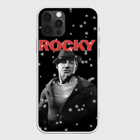 Чехол для iPhone 12 Pro с принтом Old Rocky в Петрозаводске, силикон | область печати: задняя сторона чехла, без боковых панелей | Тематика изображения на принте: creed | jordan | lundgren | mix fight | mixfight | stallone | ufc | бальбоа | бокс | джордан | крид | лундгрен | мышцы | ринг | роки | рокки | сильвестр | сталлоне | сталоне