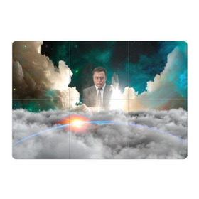 Магнитный плакат 3Х2 с принтом Elon Musk Thinker (Илон Маск) в Петрозаводске, Полимерный материал с магнитным слоем | 6 деталей размером 9*9 см | elon musk | space | space x | tesla | дым | илон маск | инопланетяне | космос | личность | мыслитель | облака | планета | ракета | спейс | тесла | философ | шаттл