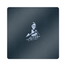 Магнит виниловый Квадрат с принтом Alita: Battle Angel в Петрозаводске, полимерный материал с магнитным слоем | размер 9*9 см, закругленные углы | Тематика изображения на принте: 