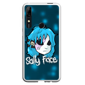 Чехол для Honor P Smart Z с принтом Sally Face в Петрозаводске, Силикон | Область печати: задняя сторона чехла, без боковых панелей | blue | face | fisher | game | games | gizmo | hair | larry | mask | sally | волосы | гизмо | голубые | игра | игры | ларри | маска | протез | сали | салли | синие | синий | триллер | ужасы | фейс | фишер | фэйс | хоррор