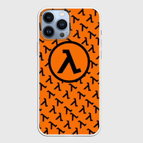 Чехол для iPhone 13 Pro Max с принтом HALF LIFE в Петрозаводске,  |  | aperture laboratorie | black mesa | gordon freeman | half life | half life 3 | logo | valve | вэлв | гордон фриман | игра | лого | монтировка | фантастика | халф лайф