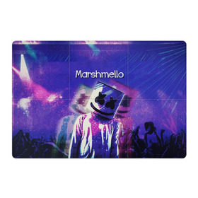 Магнитный плакат 3Х2 с принтом Marshmello в Петрозаводске, Полимерный материал с магнитным слоем | 6 деталей размером 9*9 см | marshmello | диджей | клуб | клубная музыка | маршмеллоу | маршмэлло | маршмэллоу | музыка | электронная