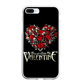 Чехол для iPhone 7Plus/8 Plus матовый с принтом Bullet For My Valentine в Петрозаводске, Силикон | Область печати: задняя сторона чехла, без боковых панелей | Тематика изображения на принте: bfmv | bullet for my valentine | metal | rock | группы | метал | музыка | рок | трэш