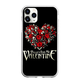 Чехол для iPhone 11 Pro Max матовый с принтом Bullet For My Valentine в Петрозаводске, Силикон |  | Тематика изображения на принте: bfmv | bullet for my valentine | metal | rock | группы | метал | музыка | рок | трэш