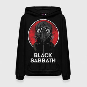 Женская толстовка 3D с принтом Black Sabbath в Петрозаводске, 100% полиэстер  | двухслойный капюшон со шнурком для регулировки, мягкие манжеты на рукавах и по низу толстовки, спереди карман-кенгуру с мягким внутренним слоем. | black sabbath | hard rock | heavy metal | блэк сабат | группы | метал | музыка | оззи осборн | рок | хард рок | хэви метал