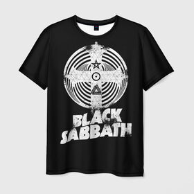 Мужская футболка 3D с принтом Black Sabbath в Петрозаводске, 100% полиэфир | прямой крой, круглый вырез горловины, длина до линии бедер | Тематика изображения на принте: black sabbath | hard rock | heavy metal | блэк сабат | группы | метал | музыка | оззи осборн | рок | хард рок | хэви метал