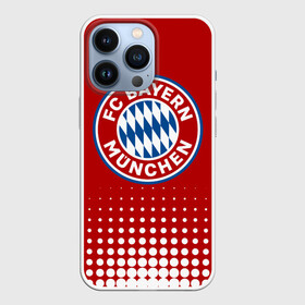 Чехол для iPhone 13 Pro с принтом Бавария в Петрозаводске,  |  | bayern | fc bayern munchen | fcb | бавария | бундеслига | германия | мюнхенская бавария | форма | футбол | футболист | футбольная | футбольный клуб | футбольный клуб бавария мюнхен