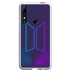 Чехол для Honor P Smart Z с принтом BTS LOVE YOURSELF в Петрозаводске, Силикон | Область печати: задняя сторона чехла, без боковых панелей | bangtan boys | bt21 | bts | bts army | bts stickers | j hope | jimin | jin | jungkook | k pop | rap monster | rapmon | suga | v | бтс | корея | стикеры bts