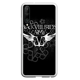 Чехол для Honor P30 с принтом Black Veil Brides в Петрозаводске, Силикон | Область печати: задняя сторона чехла, без боковых панелей | black veil brides | heavy matal | metal | post hardcore | группы | метал | музыка | рок | хэви метал | эмо